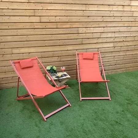Les Jardins Avec Terrasse דירה *